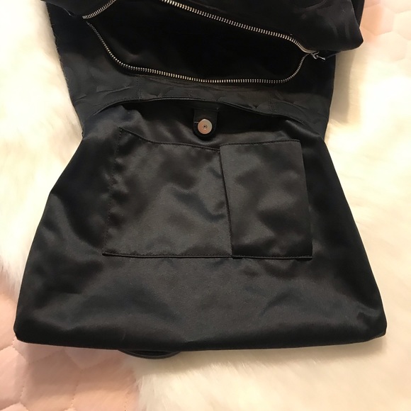 Coach ⚜️ Leather Trim Monogrammed Handbag - Picture 6 of 8